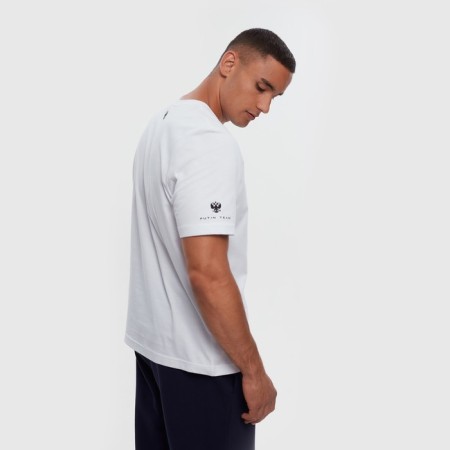 President T -shirt, size m, white color-3