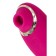 Multifunctional stimulator of erogenous zones Jos nimka, silicone, 9 cm, pink color