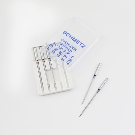 Needles for flat spaces and overcoming vehicles, for Jersey, No. 80/90, 5 pcs-1