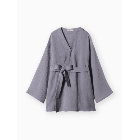 Women's robe KAFTAN BASIC R.48-50, Gray-5