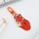 Acrylic “fox” keychain with carbine, 5.5 x 3.8 cm