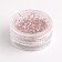 Decorative elements for the decor "stone", voluminous, copper/pink color