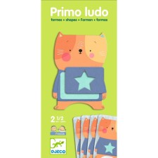 Игра развивающая Djeco Eduludo Primo Ludo «Формы»