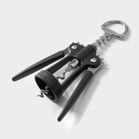 Corkscrew "Profi", 19 cm, black color-1