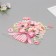 Interior plastic sticker "Pink bouquet" 40x31 cm