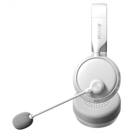 Headphones with A4Tech BH230 Microphone White/Gray Monitor BT Belief (BH230 White)-7