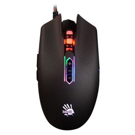 Mouse A4Tech Bloody Q80 Black Optical (6200DPI) USB (8but)