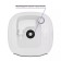 Air humidifier KT-2877-2, ultrasound, 25 watts, 4.6 l, 30 m2, black and white
