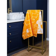 Terry tange Good Boy, size 30x50 cm, Orange color