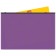 The convert folder on the A4 ZIP-Molniya, 180 μm, Calligrata Pastel, translucent, black lightning, purple