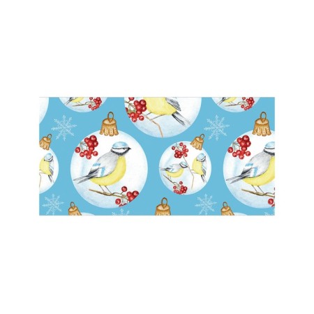 Basket for storing things "Tits on a branch", size 35x50 cm-1