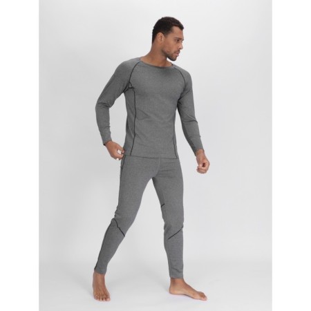 Male thermal underwear, size 52-54, gray color-8