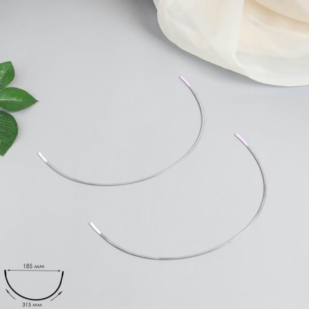 Bones for a bra, 315 × 185 × 2 mm, cup e, steam