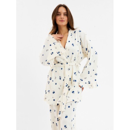 Пижама женская (рубашка и брюки) KAFTAN Blueberry р.52-54-4