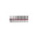 Set of end heads Rexant 12-8316, elongated, 1/4 ", 4-13 mm, 10 items