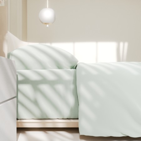 Lovelife 2 joint venture "Green Tea" 180x215 cm, 200x225 cm, 50x70 ± 3 cm-2 pcs, microfiber 85 g-2
