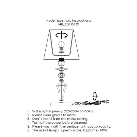 Jola E27 60W desktop lamp-5