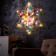 LED figure "Snowflake" 60 × 60 cm, plastic, 220 V, 8 modes, glow warm white