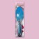 The comb is massage, in gift packaging, 5 × 19 cm, color mix