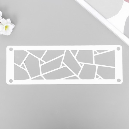 Stencil-Border "Shards" 11x32 cm