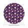 Tables on the table “Flower jewelry”, round, oxford, elastic band, size 120x120 cm, diameter 75-100 cm
