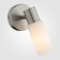 Lamp Madison, 1x40W E14, Nickel color