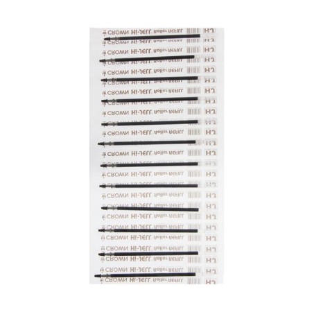 Gel rod 0.5 mm, Crown "Hi-Jell", 138 mm, ink black-2