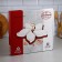 Menzhitsa "King", 5 pcs: 300 ml, wooden base, porcelain, Iran