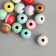 Beads for creativity tree "nettles on balls" set of 15 pcs d = 1.2 cm
