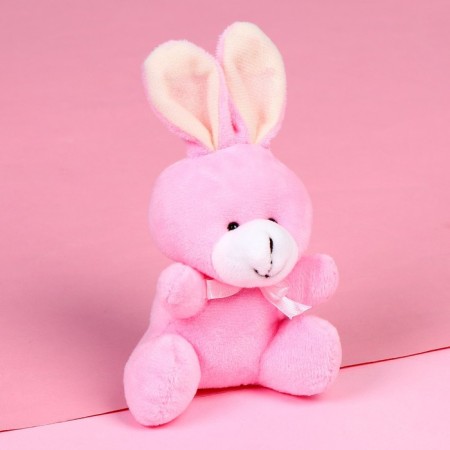 Soft toy "You are like the first date", Bunny, Mix color-3