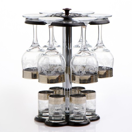 Mini-bar 12 items of wine, engraving 240/50 ml-1