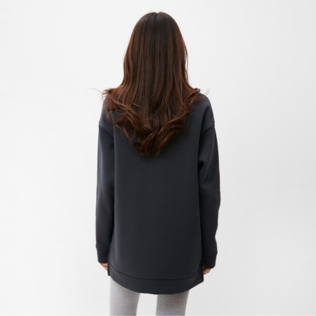 A sweaty female sweatshirt with the basis of Mist Cozy Style, graphite, size 50-6