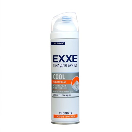 Exxe Cool shaving foam, 200 ml