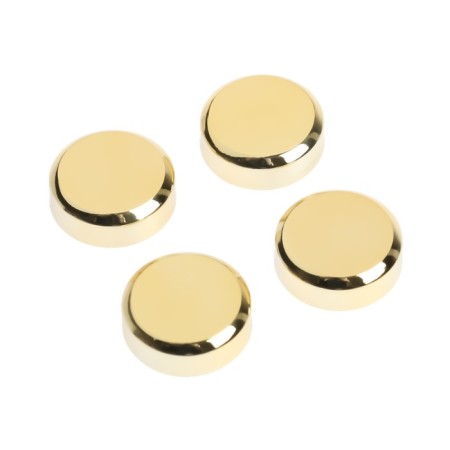 Tundra mirror holder, d = 25 mm, without drilling, gold, plastic, 4 pcs.