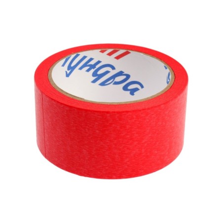 Malar tundra tape, adhesive, resistance to UV 8 days, red, 48 mm x 25 m