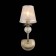 Wall lamp EVOLUCE. SL185.301.01. Grazia. 1x40 W, E14, 14x35.8 cm, bronze color, transparent