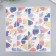 Stick on tile "Color spots" set 6 pcs 20x20 cm