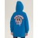 Sweatshirt for girls, height 146 cm, blue color