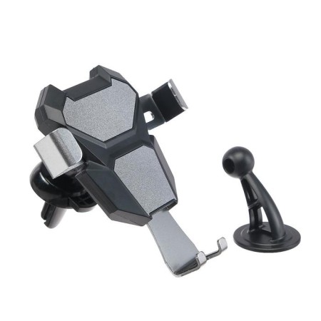 Phone holder, selfless 6.5-10 cm, black