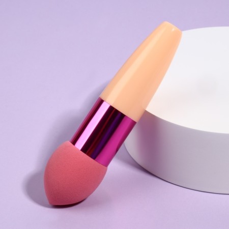 Makeup sponge with a drop “drop”, 10 × 3 cm, color mix-4