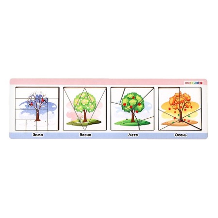 Puzzle for kids "Seasons"