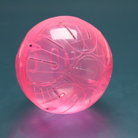 Ball for rodents "Pigger", 12 cm, pink-5