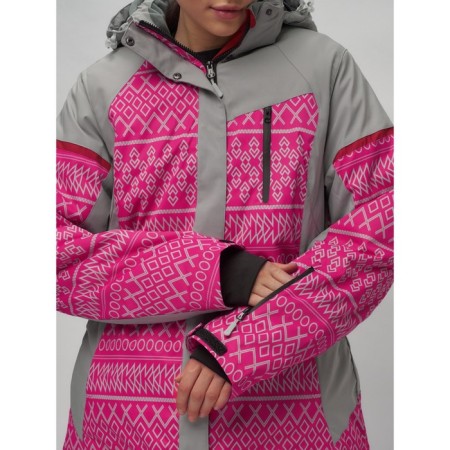 Ski suit, size 56, pink color-3