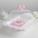 A dish for a cake and cakes with a lid "Bant", 35.5 × 24 × 23 cm, color mix