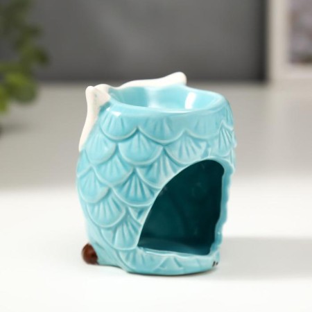 Aroma lamp ceramics "owl" mix 7x5.5x6 cm-3