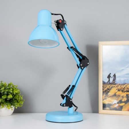 Table lamp "Unicum" E27 15W Blue 14.5x15x57 cm Risalux