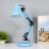 Table lamp "Unicum" E27 15W Blue 14.5x15x57 cm Risalux