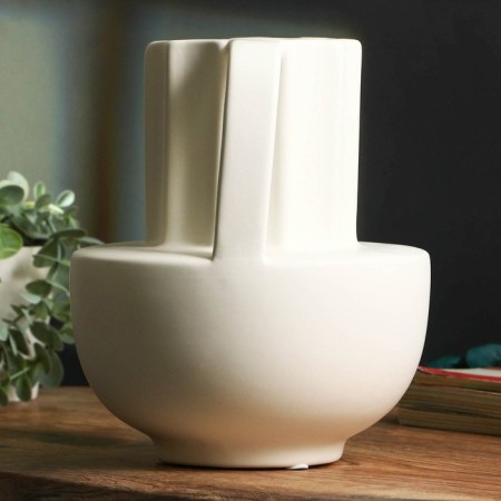 Vase for flowers decorative "Athena" 22 x 17 x 17 cm-4
