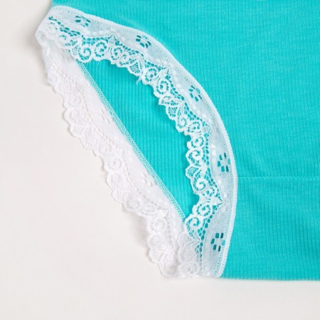 Cowards female slips, turquoise color, rr 44-46-1
