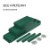 Glocked flowerbed, 3 tiers, d = 60–100–140 cm, h = 45 cm, green, Greengo